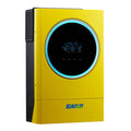 For Hybrid Solar Inverter 5.6KW Three Phase 230vac MPPT 120A 48VDC LED Ring Lights Touchable Button