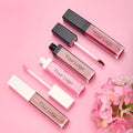 Custom Label DIY Hot Lip Gloss Nude Matte Chocolate Lipstick Waterproof Long Lasting Women Red Lip Tint Velvet Lip Glaze