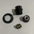 Lighting Fitting Bakelite Black Plastic Lamp Holder E14 Socket with Ring Light Bulb Electrical Sockets