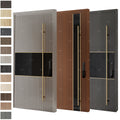 China Top Manufacturer Main Entrance Front Exterior Door Wood Villa House Large Front Exterior Pivot Doors for Home