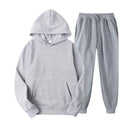Sports Sweat and Hoodie Set 2 Piece Sweat Sets Plus Size Hoodies Tracksuit Long Sleeve Sweatshirts