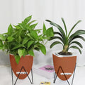 Hot Promotion Self Watering Flower Pot Colorful Free Sample Plant Pot