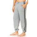 Street Wear Men Workout Trousers Wash Fleece Sweatpants Custom Men Side Stripe Gym Yoga Track Jogging Sweat Pants With Stripe