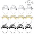2026 Chinese New Year Celebration Photo Booth Props Shining Broken Diamonds Hair Hoop Head Bands Happy New Year Party Favor
