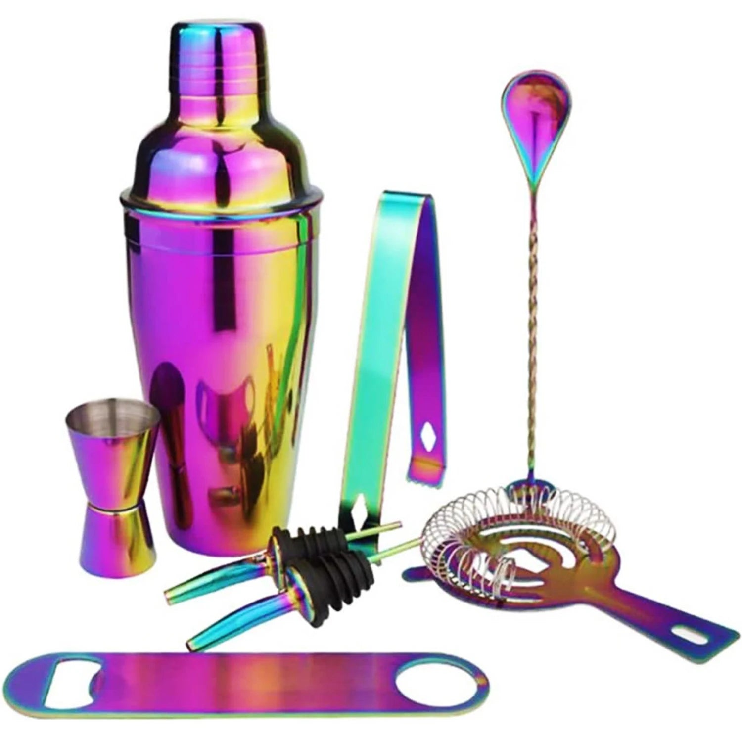 Wuyi Camol Cocktail Shaker Set 8PCS 550ml Shaker Jigger & Bar Tools Kit Top Seller China Wholesale Shaker & Cocktail Shaker Set