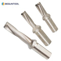 BEGUANTOOL High Accuracy Carbide SO/WD U-drill CNC Indexable 4D Drill Cutter for High Speed Steel SOMT Inserts