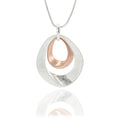 Long Sweater Chain Double Circle Pendant Necklace Bold Snake Chain Women Statement Necklace