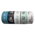 Printed Water Activate Gummed Paper with Hole Recycled Reinforced Kraft Packaging Paper Tape Custom