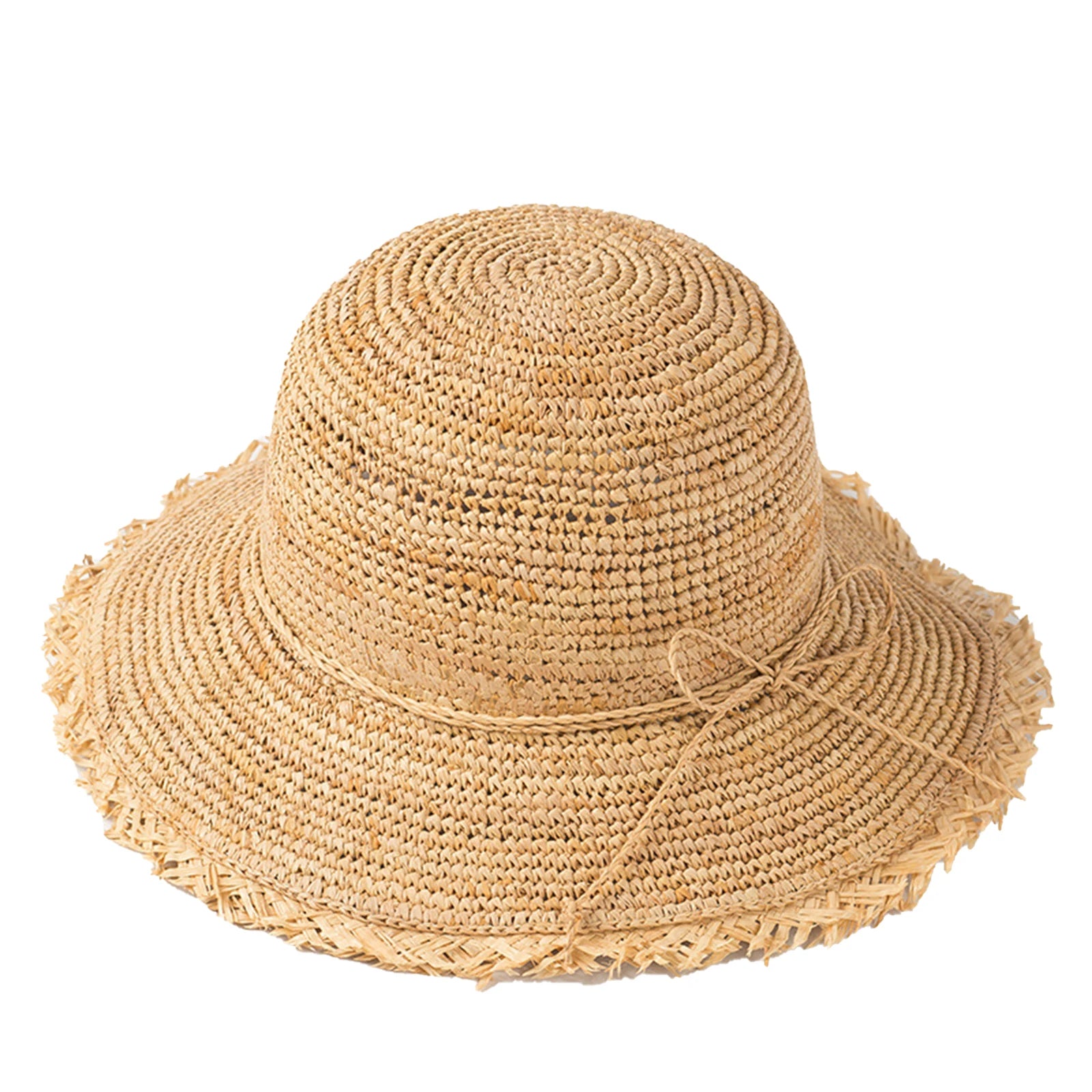Trendy Broad Brim Beach Women Folding Straw Hat  Women Hat Ladies Outdoor Women Fashion Panama Boater Hat