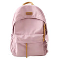Large Capacity Leisure Backpack for Women and Teenagers New Japanese Simplified Style Zipper Closure for School Use