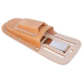 Genuine Leather Pruner Scabbard Holster Scissors Sheath Tool Pouch Gardening Case Pouch Bag for Pliers Pruning Shears