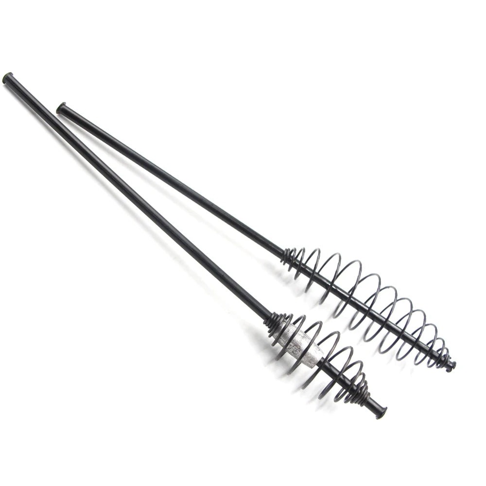 Carp Fishing Metal Steel Adjustable Spring Feeder Open End Feeders Sinker 7g/8g/10g/15g/30g/ 45g