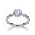 18K Gold Wedding Engagement Rings Lab Grown Diamond Jewelry Women's Diamond Wedding Jewelry Rings