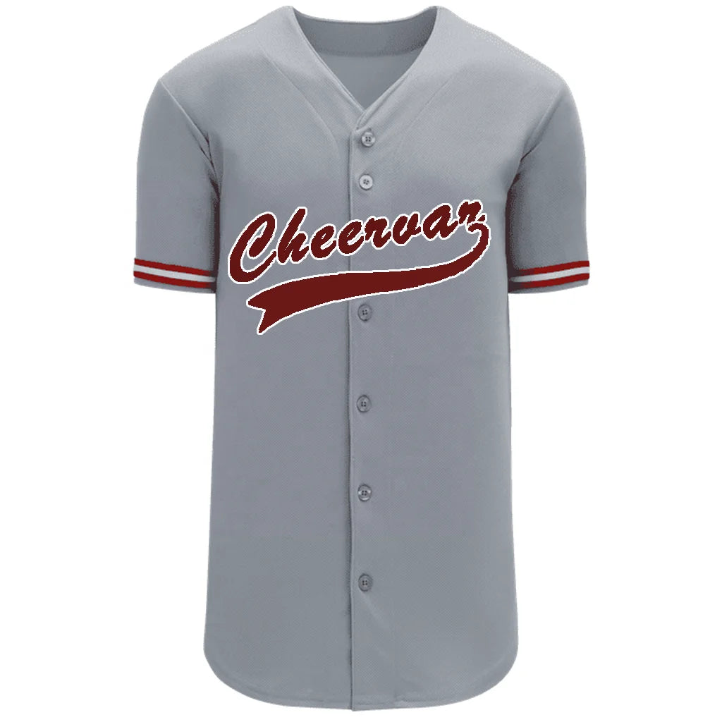Wholesale Youth Premium Baseball Clothing Blank Sublimated Jerseys Baseball Uniforms 100% Breathable Mesh Polyester Quick Dry