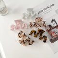 New Type Handmade Customized Elegant Geometric Acetate 10cm Environmental Friendly Hair Claw Clips for Women Daily Use