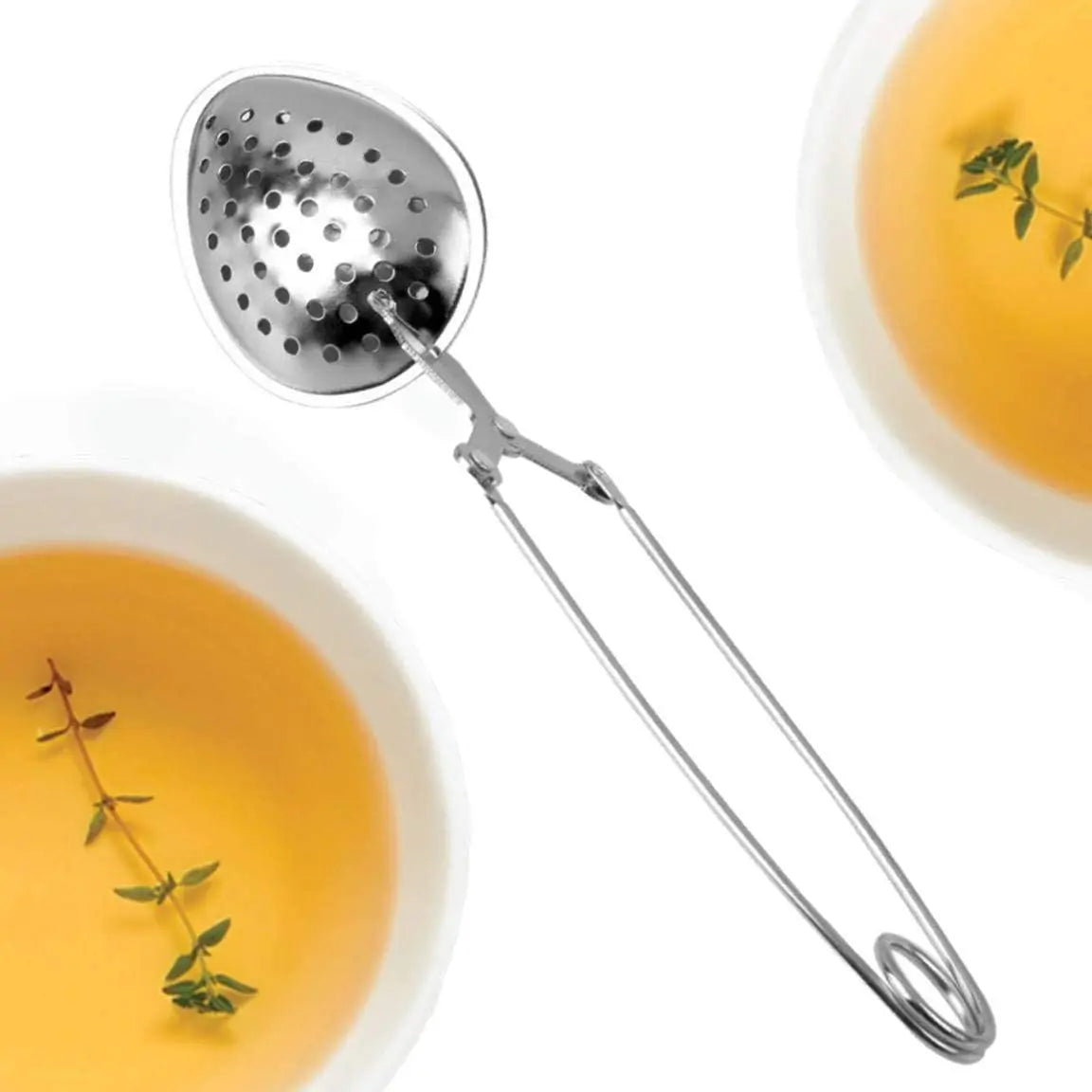 New Hot Sale Stainless Steel Tea Strainer with Handle for Loose Leaf Tea Fine Mesh Tea Balls Filter Infusers