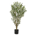 Factory Direct Supply 130CM High Simulation Silk Leaf Fake House Plants Lifelike Artificial Best Olive Tree for Indoor Decor