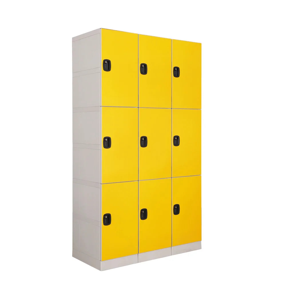 ABS Plastic Compact Laminate Board Bench Locker Public Gym Locker Shelves for Schools and Offices
