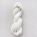 Lotus Yarns Pure Cashmere Brushed 100% Mongolia Cashmere Brushed Fluffy Yarn 290m/50g Natural White for Hand Dye Hand Knitting