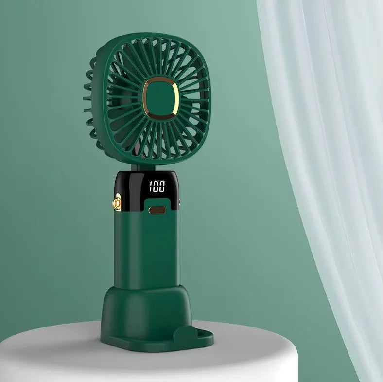 Portable Mini Hand Held Fan USB Charging Quiet Desktop Electric Fan High Student Dormitory Small Cooling Ventilador Neck Fans