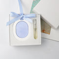 Stocked Scented Ceramic Hanging Wardrobe Car Aroma Plaster Air Freshener Porcelain Flower Home Fragrance Essential Oil Diffuser