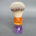 Dishi Men Shaving Brush Synthetic Badger Shaving Brush Vegan Resin Handle Synthetic Bristle Knots Beard Brushes