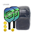 LEIJIAE USAPA  Pickleball Paddles Pro Graphite Pickleball Racket Set of 2Pickleball Racquet Out Door 40 Indoor Holes 26hloer
