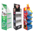 Hot Sale Custom Modern Store Cardboard Display Stand Corrugated Pop Carton Floor Paper Rack