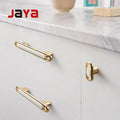 JAYA Modern Simple Gold Zinc Cabinet Door Handle Luxury High-End Small Handle for Kitchen Wardrobe & Drawer Access