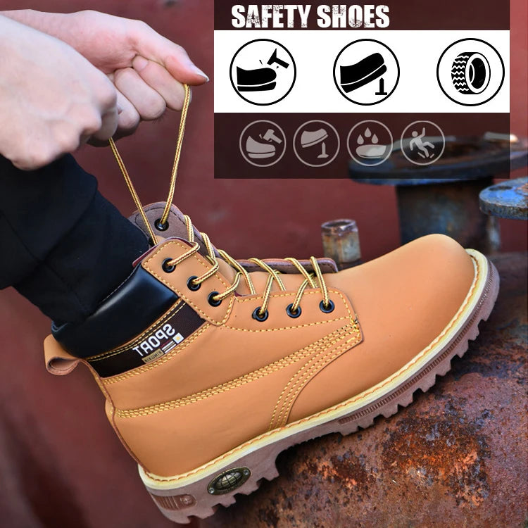 Dropshipping Logo Customized Warm Cotton Climbing Shoes Impermeable Outdoor Winter Boots Construction Chaussures De Securite En