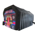Free air Ship to Door! 5x4x3m Black Inflatable Club Tent Custom Made Backyard Inflatable Nightclub Disco Tent