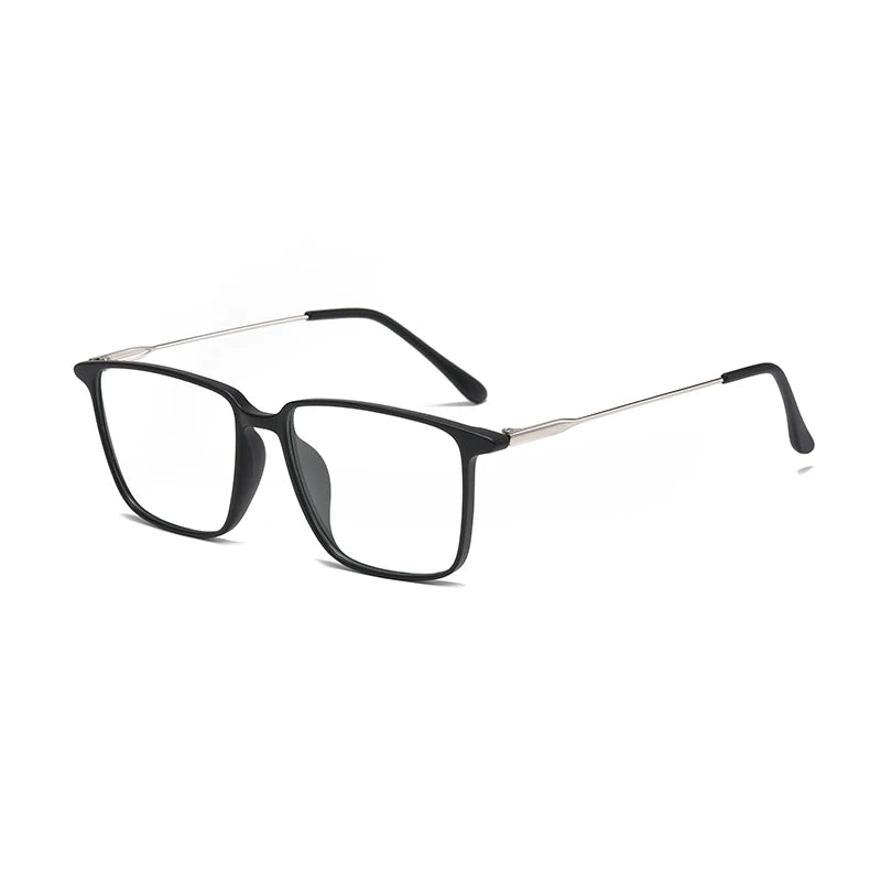 Wholesale Popular New Design Square Adult Tr90 Metal Anti Blue Light Glasses