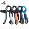 R-Shape Adjustable Sports Hand Grip Strength Expander with Finger Pinch Carpal Exercise Strengthener