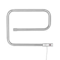 Electric Dry Wire Square Steel Bathroom Radiator Wall-Mounted Flexible Towel Warmer
