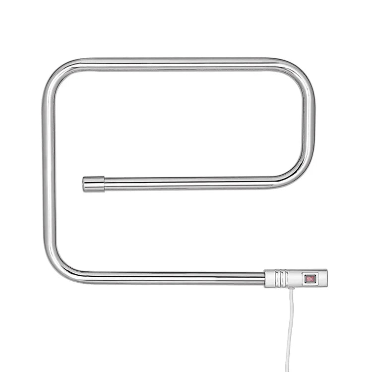 Electric Dry Wire Square Steel Bathroom Radiator Wall-Mounted Flexible Towel Warmer