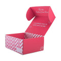 Customization Garment Boxes Corrugated Branded Paper Apparel Boxes with UV Foil Fashion Style Moving Factory Skating Bear Design
