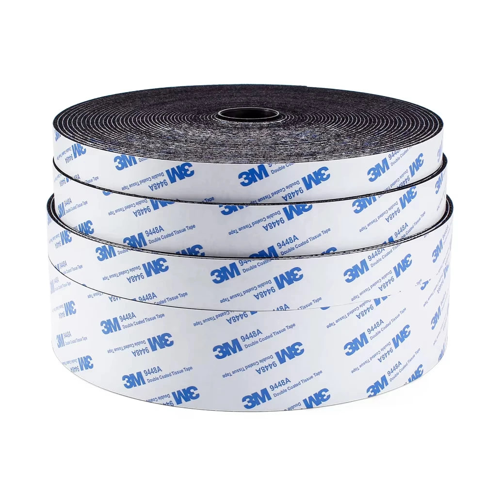 Hook and Loop Self-adhesive Tape Roll Strong Adhesive Hook and Loop Fastener Tape Velcroes Strip Nylon Fabrics Adhesive Velcroes