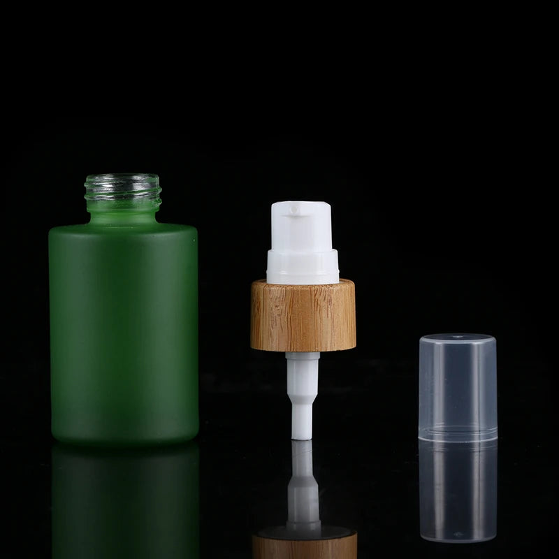 15ml 20ml 30ml 50ml 100ml 120ml 150ml Eco Friendly Bamboo Cap Spray 1oz Serum Bottle