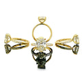 Qinglong Jewelry Low Factory Price 14K Pure Gold 1 Carat VVS Oval Cut Lab Grown Diamond Women Luxury Jewelry
