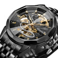 Forsining Watch Hot Sale OEM Watches  Mens Strong Luminous Luxury Brand Skeleton Automatic Mechanical Movement Wristwatch Man