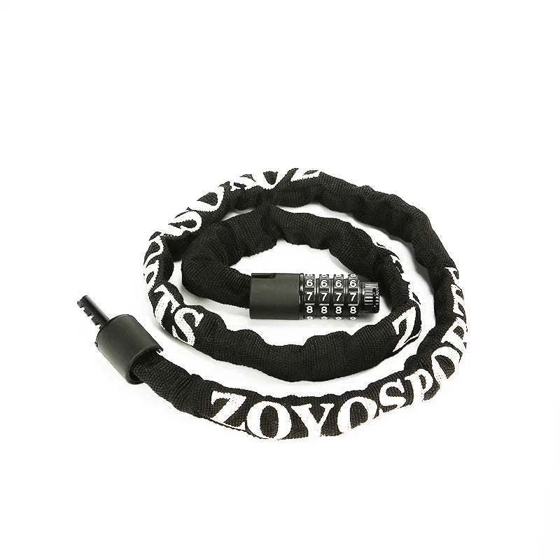 ZOYOSPORTS Bike Chain Lock Heavy Duty Chain Lock of Bike Custom Chain High Security Safe Bicycle Lock