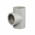 China High Quality pp Pipe Fittings DN150 to DN300 Plastic Tee Pph Pipe Fittings
