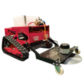 Chinese Wholesale Shandong TK Industrial DIY 196cc Cordless Gasoline Engine RC Lawnmower Robot