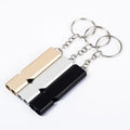 Outdoor Camping Aluminium Alloy Emergency Survival Rescue Safety Whistle