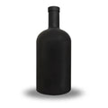 Matte Blackfrost Glass Bottle Liquor 750ml Frosted Wine Bottle Recycled Vodka Liquor Gin Spirits Bottle