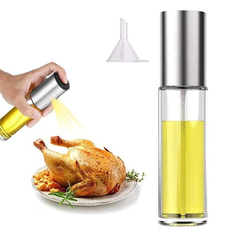Oil Sprayer for Cooking Upgraded Olive Oil Spray Bottle Mister Refillable for Kitchen Salad Baking BBQ Frying