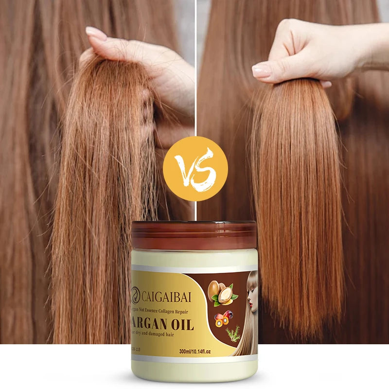OEM Private Label Hydrating Sulfate Free Loss Protect Organic Argan Oil Collagen Protein Repair Natural Hair Mask