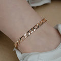 Stainless Steel Anklets for Women 4mm Punk Figaro Chain Anklet for Men Women Charm Fashion Beach Accessories Foot Jewelry Gift
