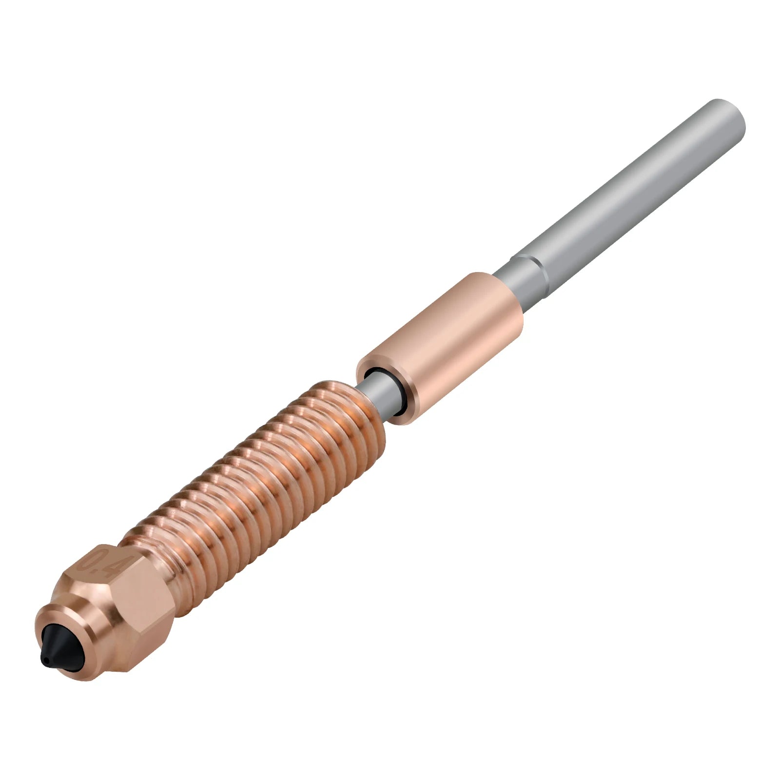 K1C Unicorn Quick-Swap Nozzle Kit Upgraded Tri-metal Hardened Steel 0.4mm Nozzle for Creality Ender 3 V3 / V3 Plus