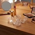 Borui Factory Mini PS Plastic Cosmetic Eye Cream & False Eyelashes Jar 3g-20g Customizable Color & Logo